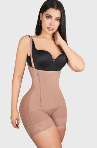 Bodyshorts With Covered Back And Zipper