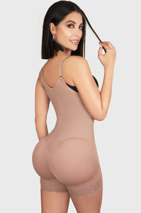 Bodyshorts With Covered Back And Zipper